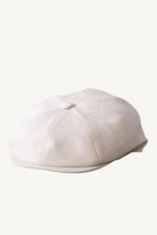8-panel ivory cap — lightweight, breathable, and versatile, designed for year-round wear. A stylish and elegant cap that complements casual and smart-casual outfits.