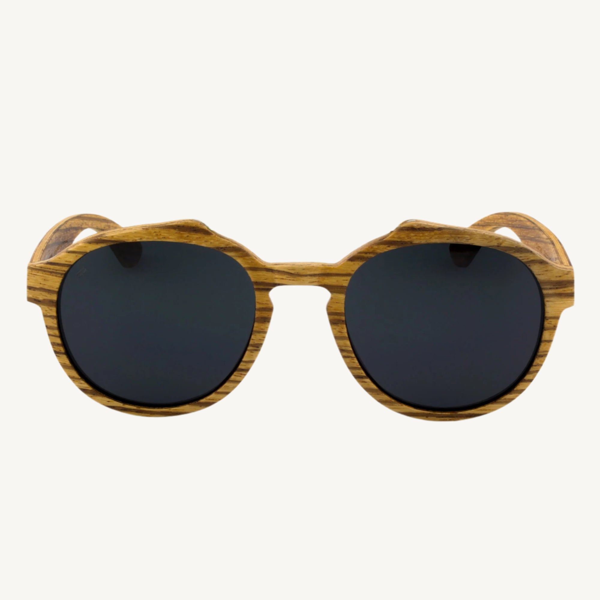 Cortez wood and metal sunglasses — stylish and durable, featuring a sleek combination of natural wood accents and metallic frames. Perfect for a modern, sophisticated look.