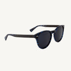 Davie acetate and wood sunglasses — stylish, lightweight, and durable, combining natural wood accents with sleek acetate frames for a modern, sophisticated look.
