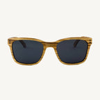Flagler wood sunglasses — crafted from natural wood, offering a sleek, stylish, and lightweight design. Perfect for a unique and eco-friendly fashion statement.