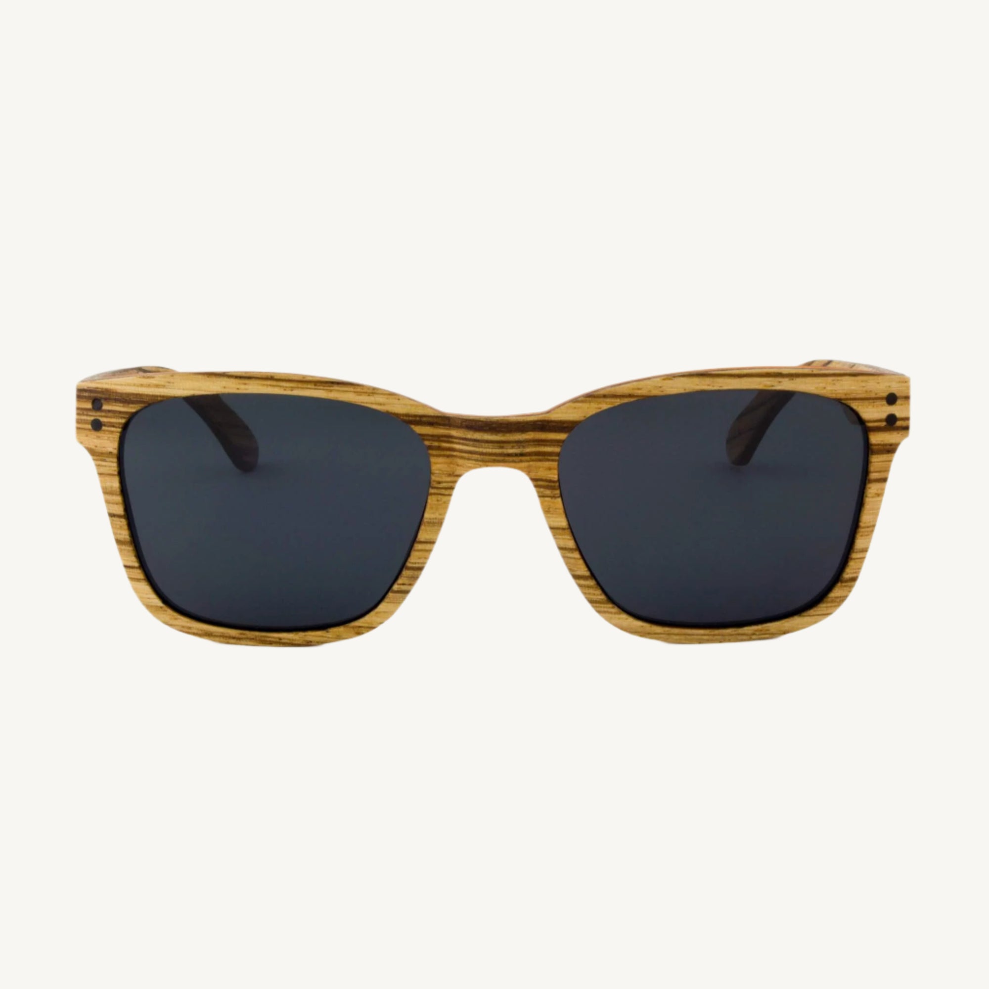 Flagler wood sunglasses — crafted from natural wood, offering a sleek, stylish, and lightweight design. Perfect for a unique and eco-friendly fashion statement.