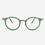 Highland titanium and wood eyeglasses — sleek, durable, and stylish, combining ultra-light titanium frames with natural wood accents for a modern and refined look.