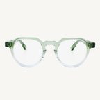 Hobe eyeglasses — meticulously crafted with a vintage-inspired silhouette and modern wood inlays. Classic and stylish, offering a unique blend of timeless charm and contemporary elegance.