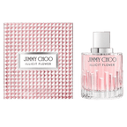 Jimmy Choo Illicit Flower perfume bottle — a fresh and floral fragrance capturing modern femininity with radiant, flirtatious charm.