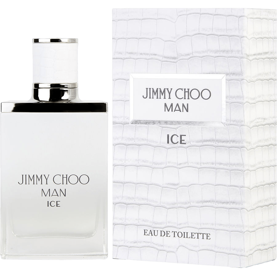 Jimmy Choo Man Ice fragrance bottle — a fresh and citrusy men’s scent with woody undertones, perfect for daily wear and warm weather.