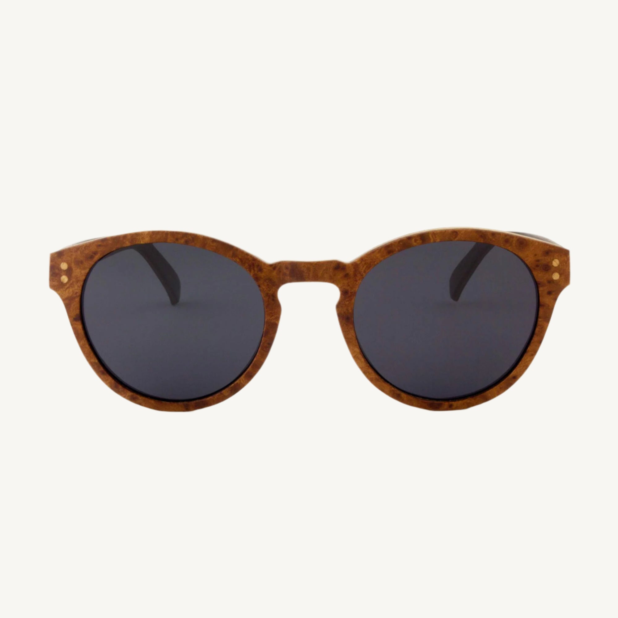 Nassau wood sunglasses — crafted from natural wood, offering a stylish, lightweight, and eco-friendly design. Ideal for a bold and earthy look with a modern twist.