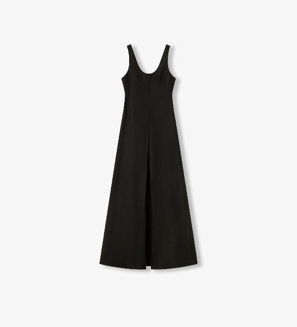 Black dress on a white background