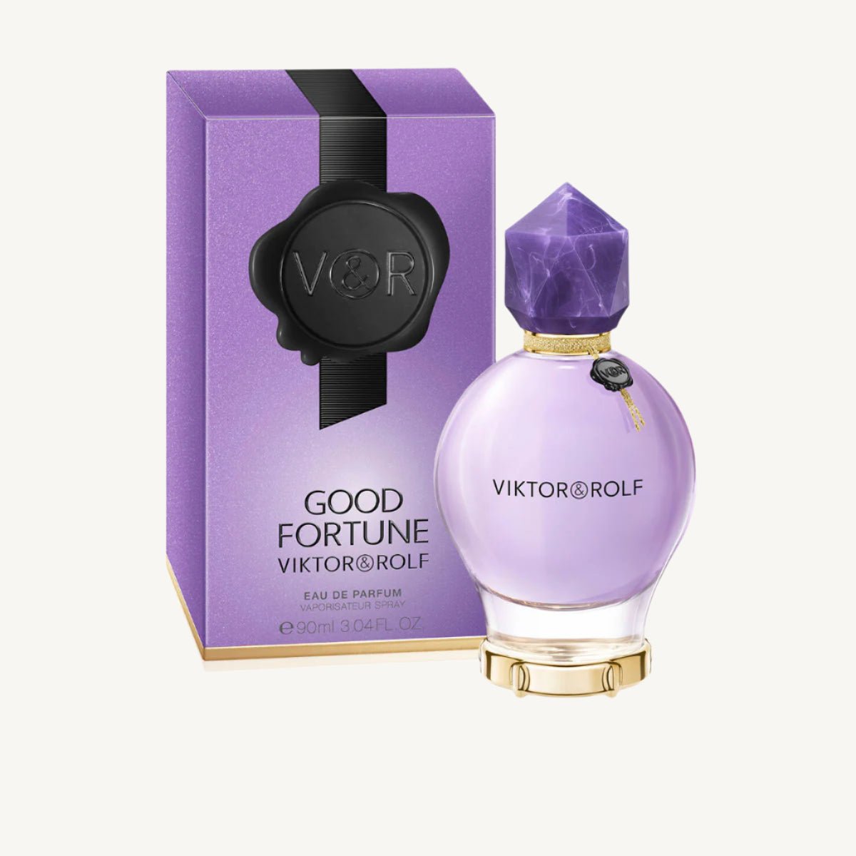 "Viktor & Rolf Good Fortune 3 oz Eau de Parfum Spray for Women, radiant and mystical floral fragrance."