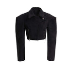 Black jacket on a white background