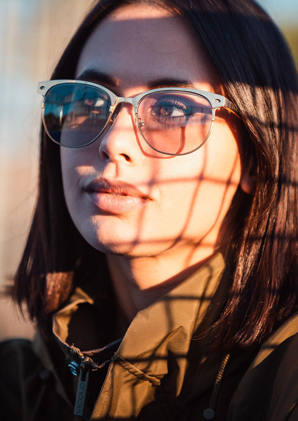 V2 Titanium Clubmasters sunglasses with 24K gold-plated frame — sleek, lightweight, and timelessly stylish, available now for pre-order.