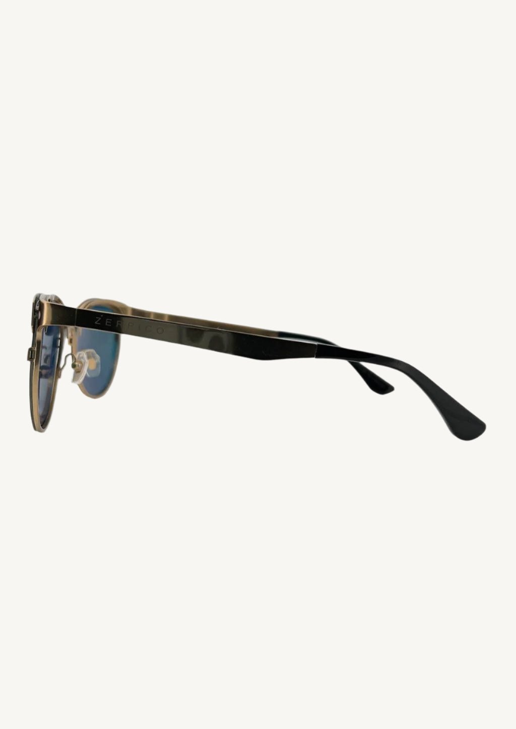 V2 Titanium Clubmasters sunglasses with 24K gold-plated frame — sleek, lightweight, and timelessly stylish, available now for pre-order.