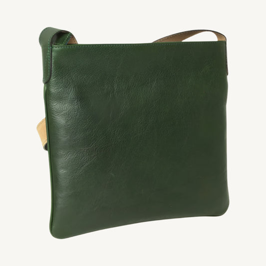 Full Grain Leather Hip Bag – Green