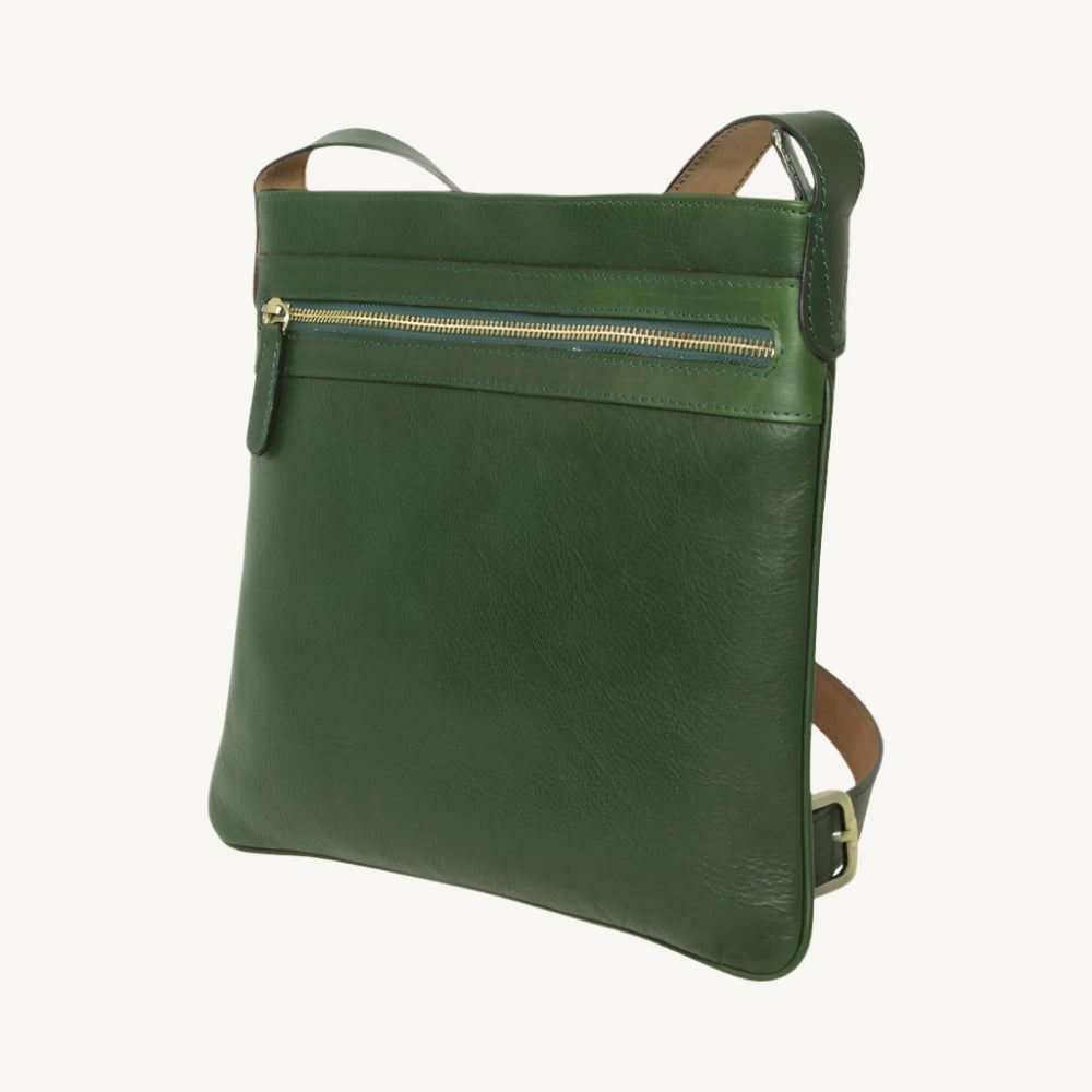 Full Grain Leather Hip Bag – Green