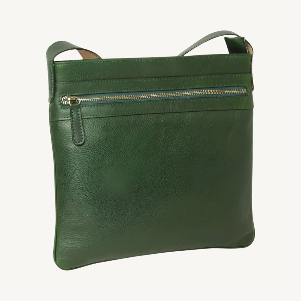 Full Grain Leather Hip Bag – Green