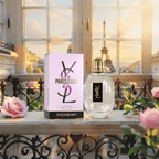 "YSL Parisienne 3 oz Eau de Parfum Spray for Women, romantic and sophisticated fragrance."