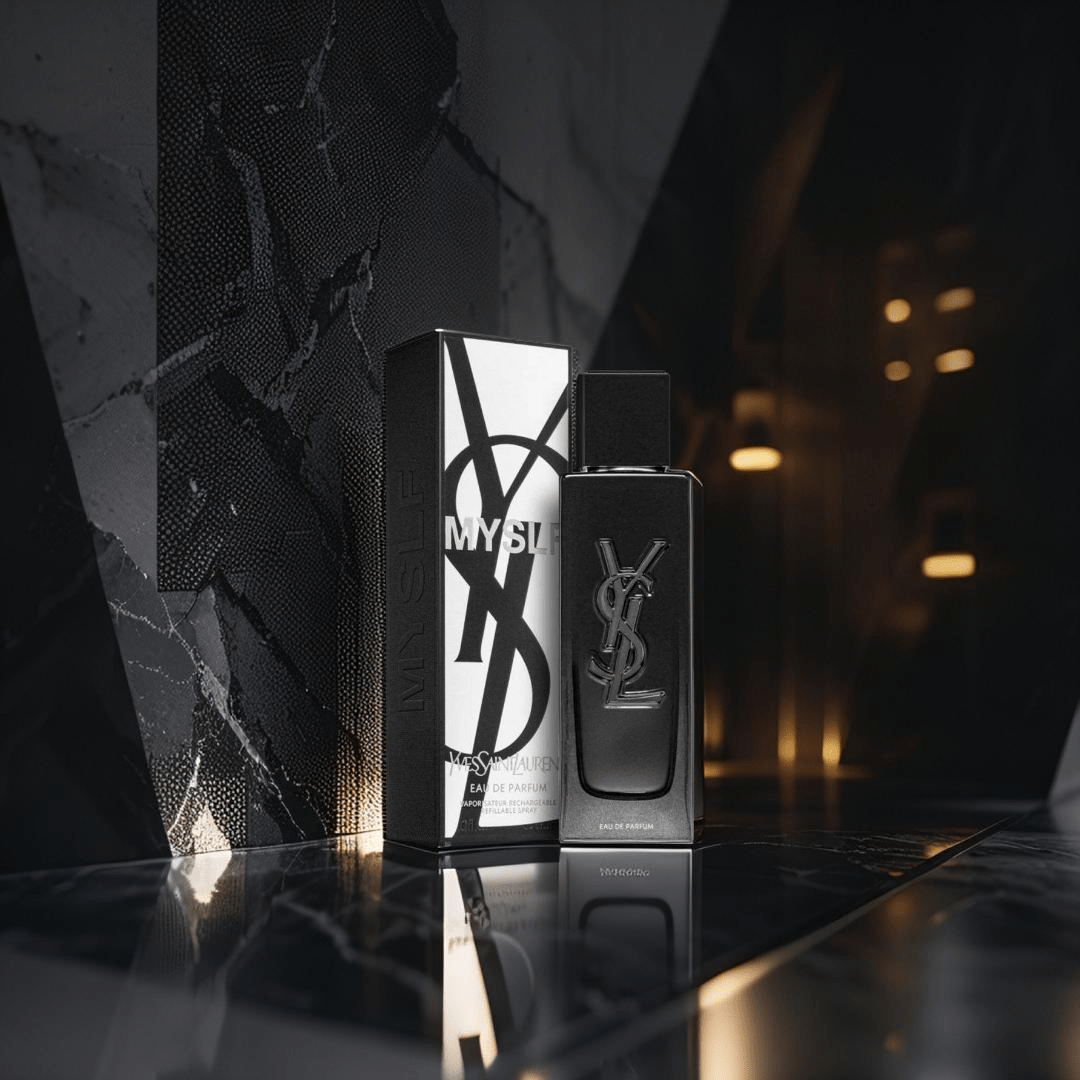 "YSL MYSLF 2 oz Eau de Parfum Spray for Men, bold and modern masculine fragrance."