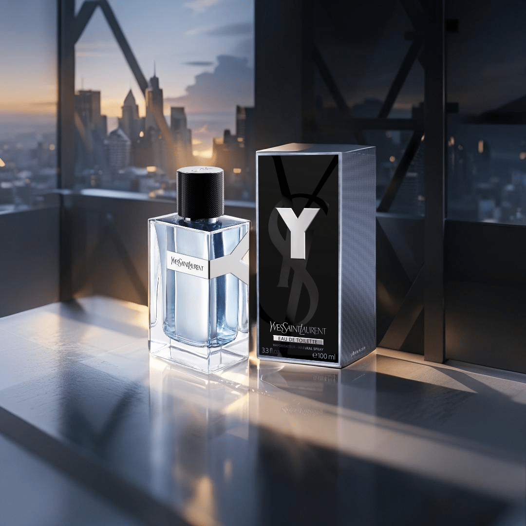 "Y by YSL 3.3 oz Eau de Toilette Spray for Men (New), fresh and modern masculine fragrance."