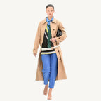 Luxury women's leather wood belt "Guilin Gentle 351" — crafted from premium leather with a stylish wooden accent, combining elegance and durability for a sophisticated look.