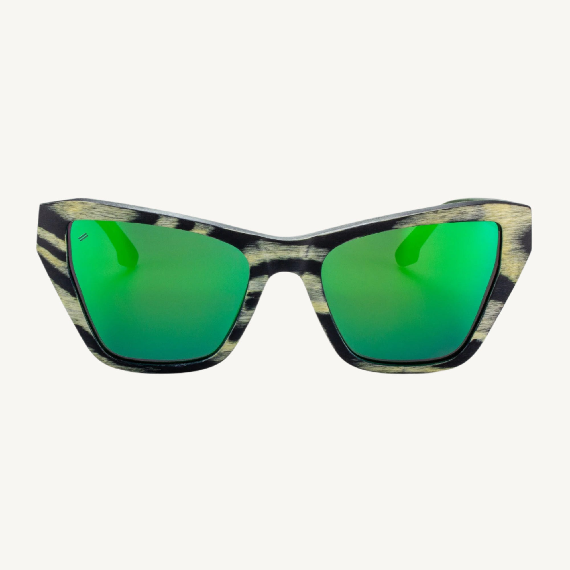 Noma eyeglasses — bold and stylish with an oversized cat-eye shape, beveled face front, and tall brow. Designed to make a statement and stand out from the crowd.