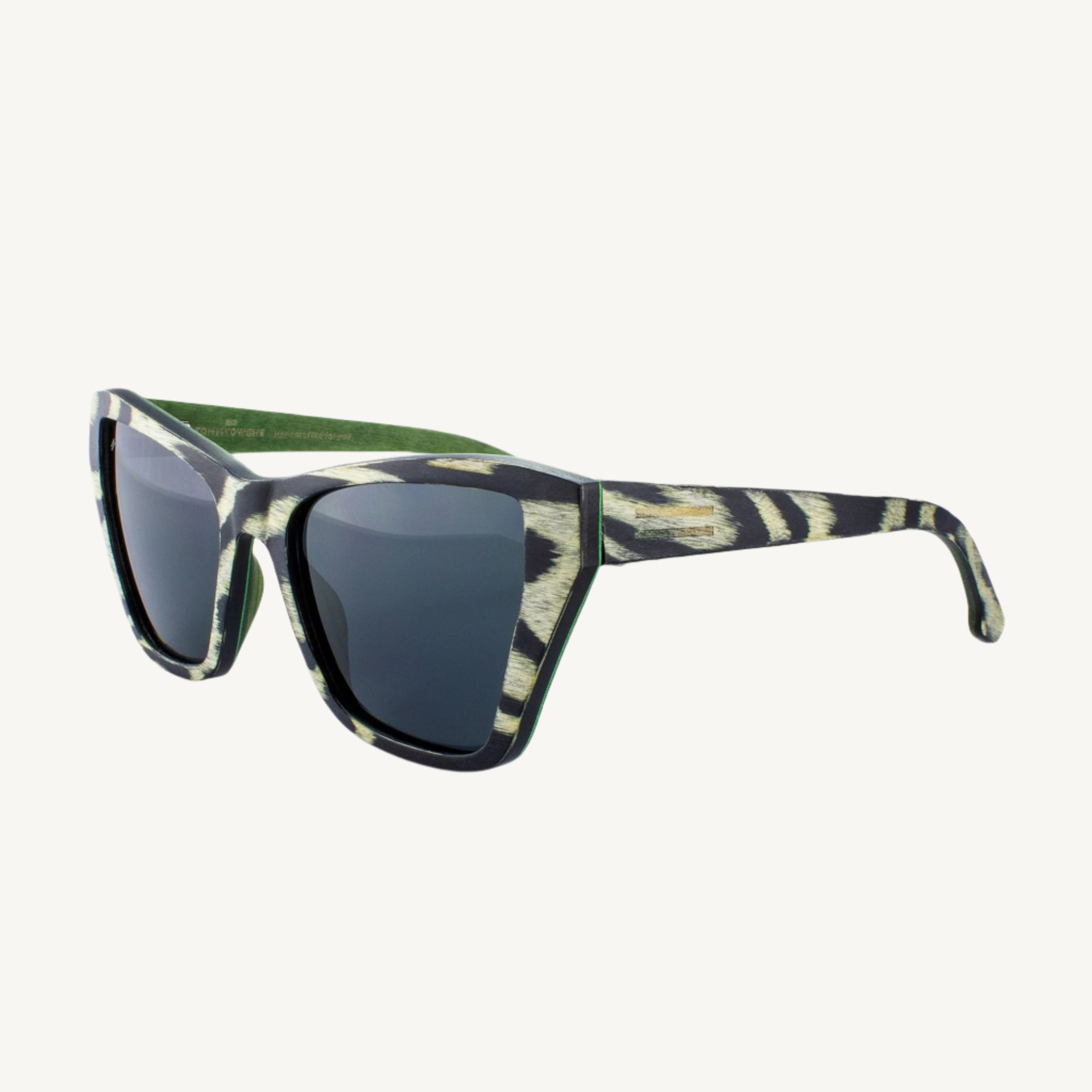 Noma eyeglasses — bold and stylish with an oversized cat-eye shape, beveled face front, and tall brow. Designed to make a statement and stand out from the crowd.