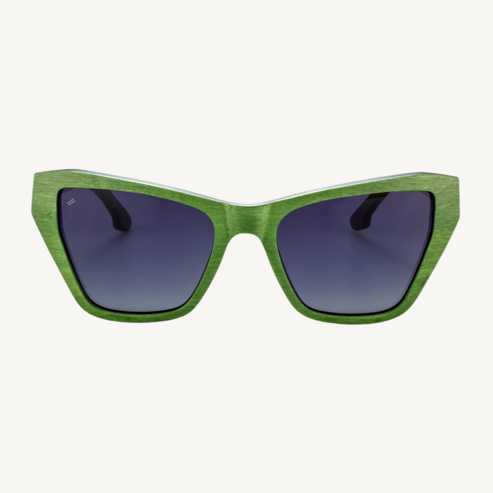 Noma eyeglasses — bold and stylish with an oversized cat-eye shape, beveled face front, and tall brow. Designed to make a statement and stand out from the crowd.