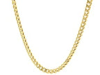 14k Yellow Gold Semi Solid Miami Cuban Chain (4.50 mm) ..