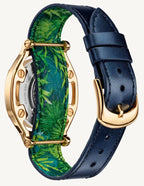 Versace VEVF00820 Medusa Frame ladies watch set featuring a gold-tone watch with Medusa logo, interchangeable bezels, and luxury gift packaging.