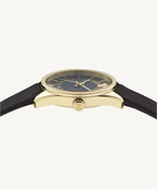 Versace VE8A00224 V-Circle ladies watch with silver-tone dial, gold-tone stainless steel mesh bracelet, and Greca pattern detailing.